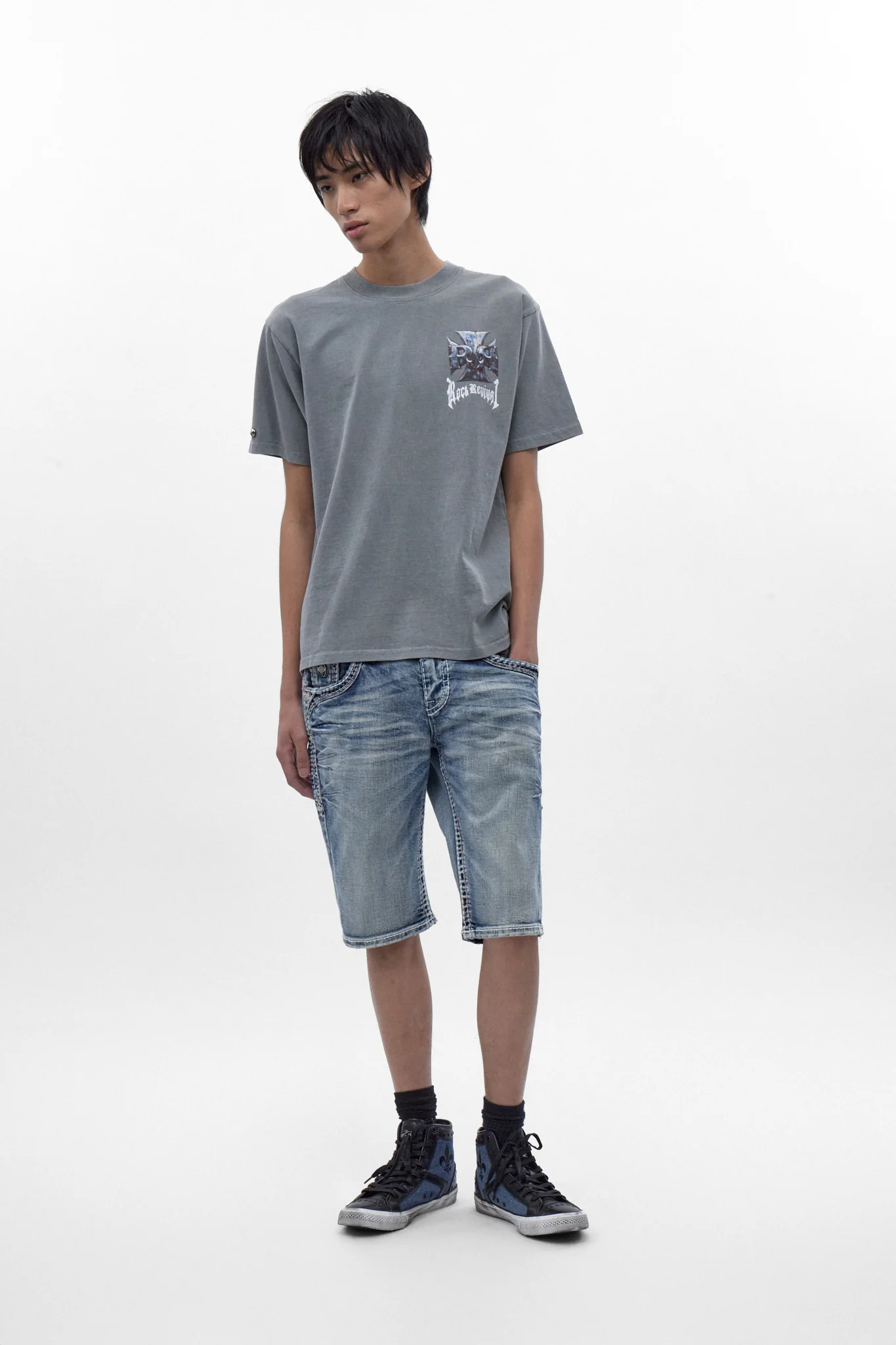 Iron Relic Tee in Gray - Image 5