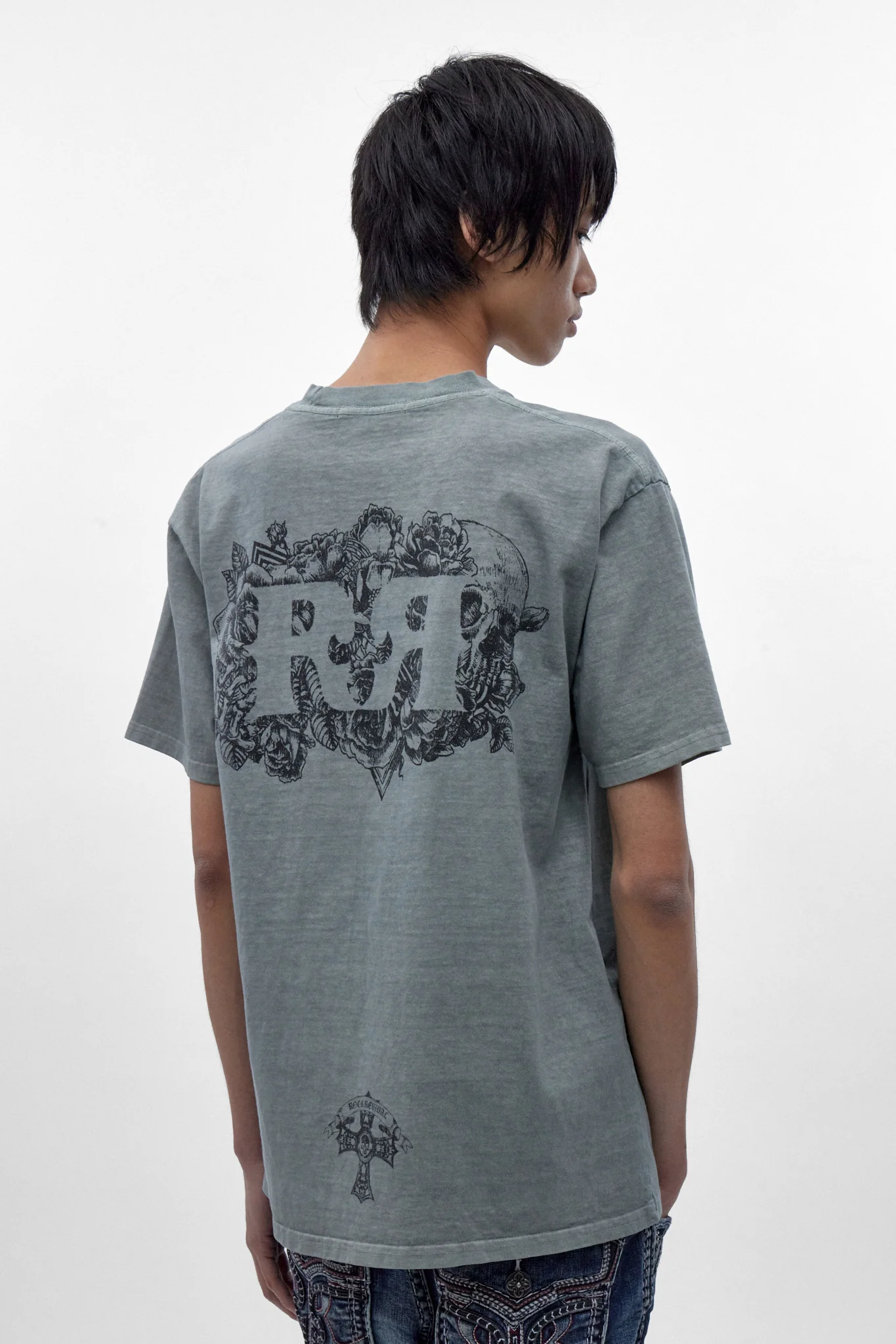 Rock Revival Relic Tee in Gray - Image 2