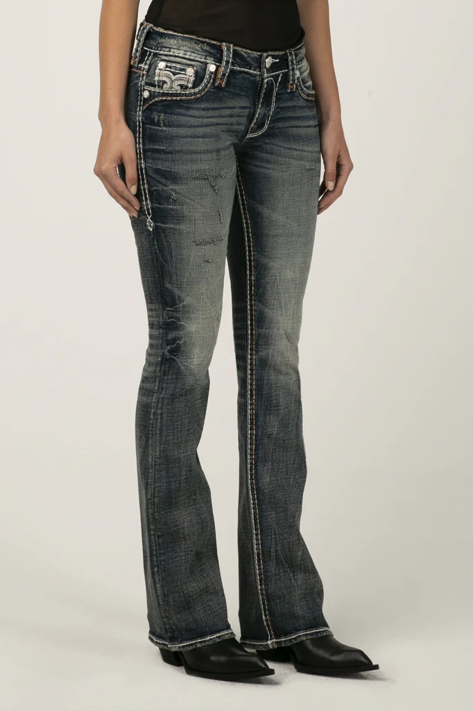 Silken Bootcut Jeans - Image 2