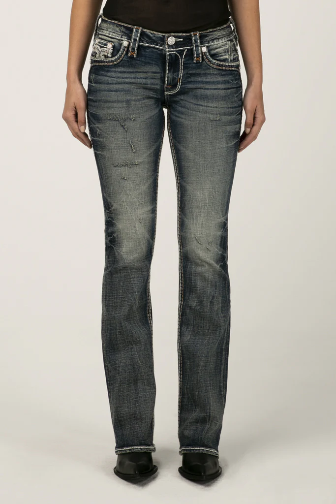 Silken Bootcut Jeans - Image 3