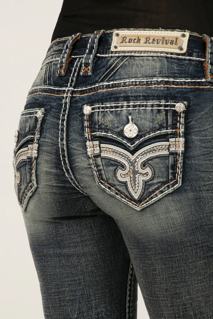 Silken Bootcut Jeans - Image 4