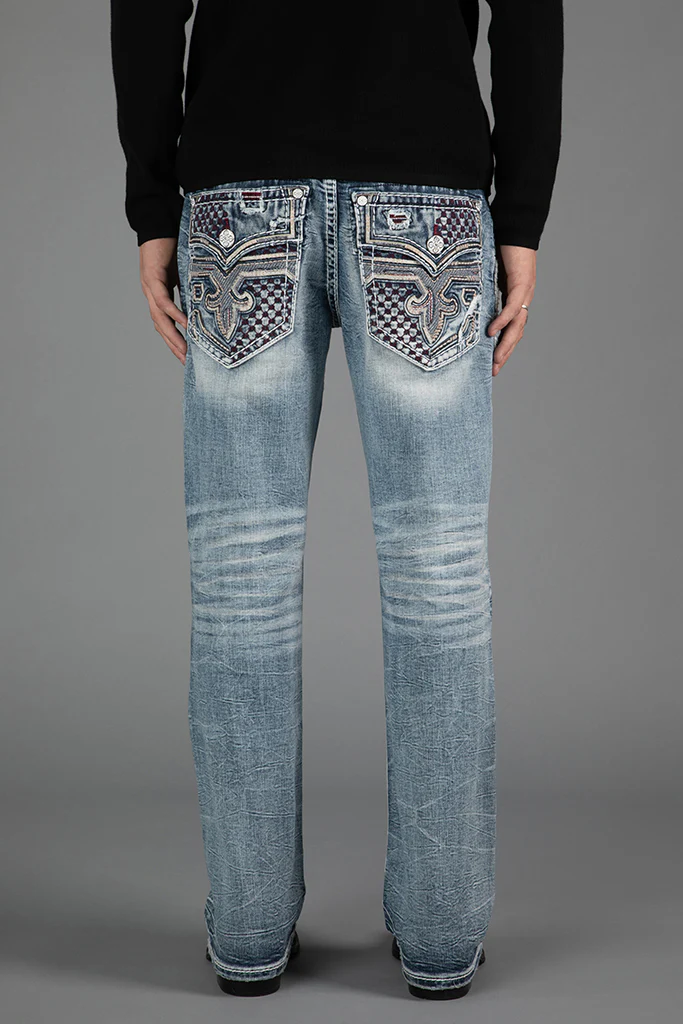 Skye Bootcut Jeans in Light Blue - Image 6