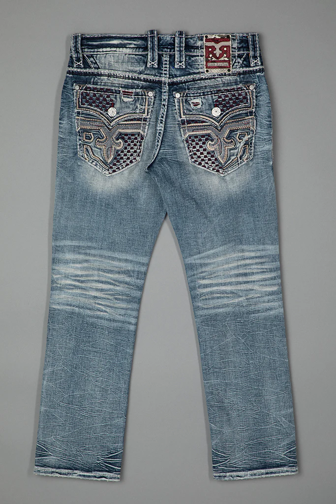 Skye Straight Jeans in Light Blue - Image 4
