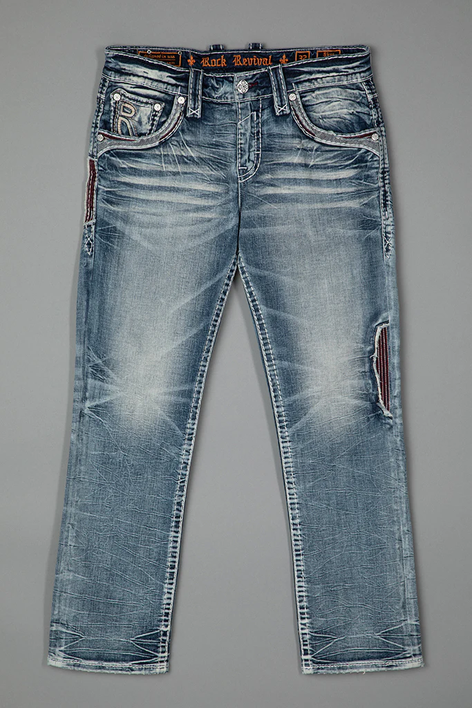 Skye Straight Jeans in Light Blue - Image 5