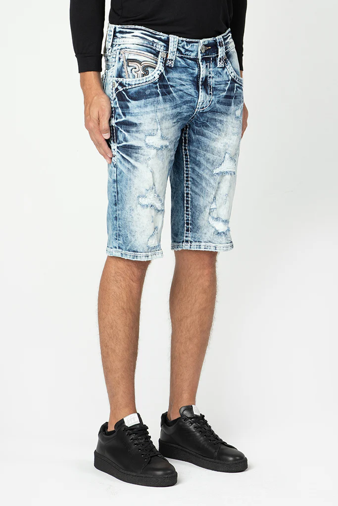 Tad Denim Shorts - Image 2