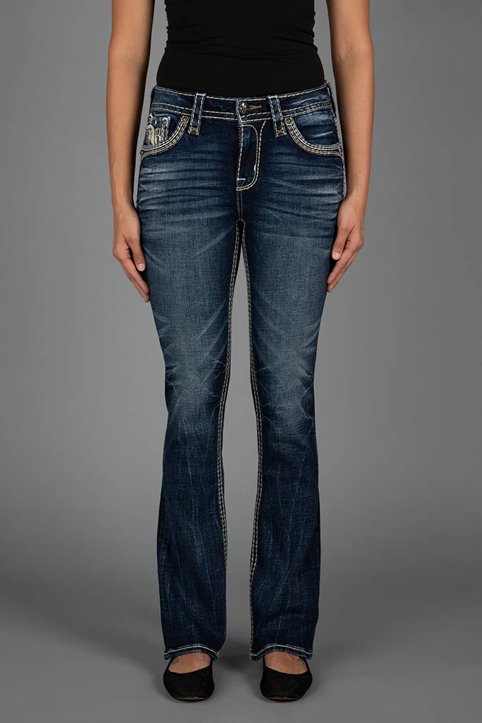 Taina Bootcut Jeans - Image 5