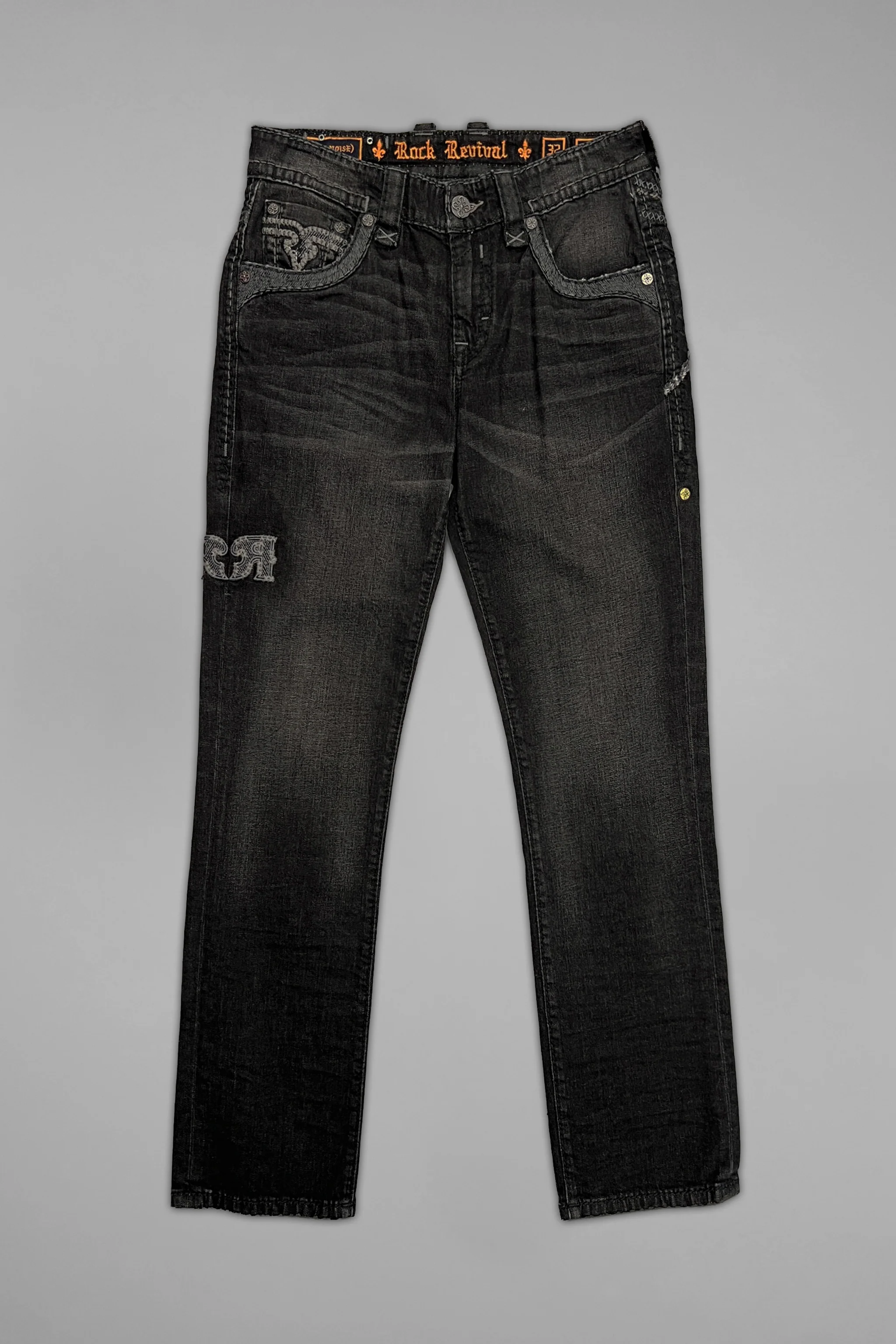 Vinton Straight Jeans in Gray Wash - GR Collection - Image 6