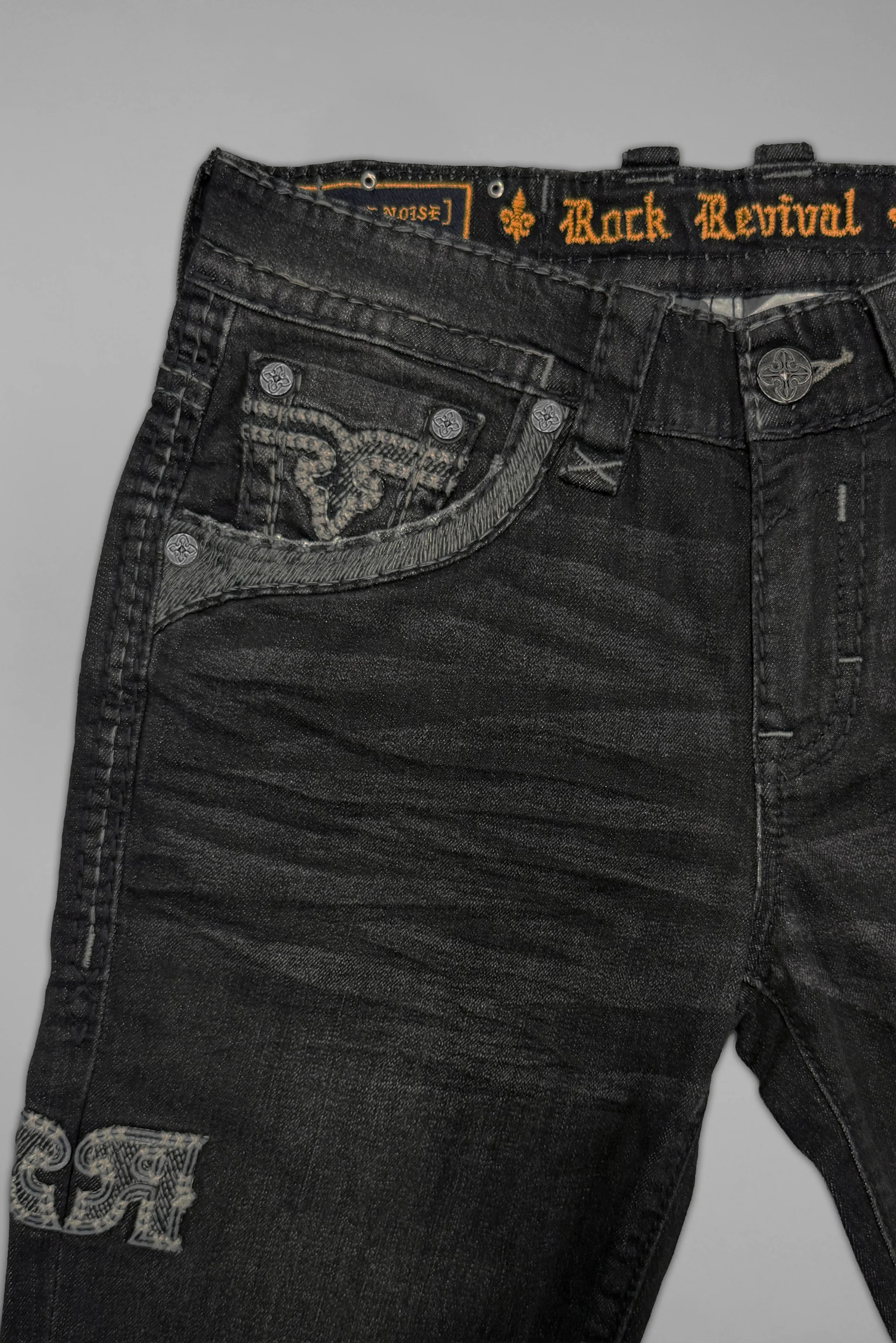 Vinton Straight Jeans in Gray Wash - GR Collection - Image 7