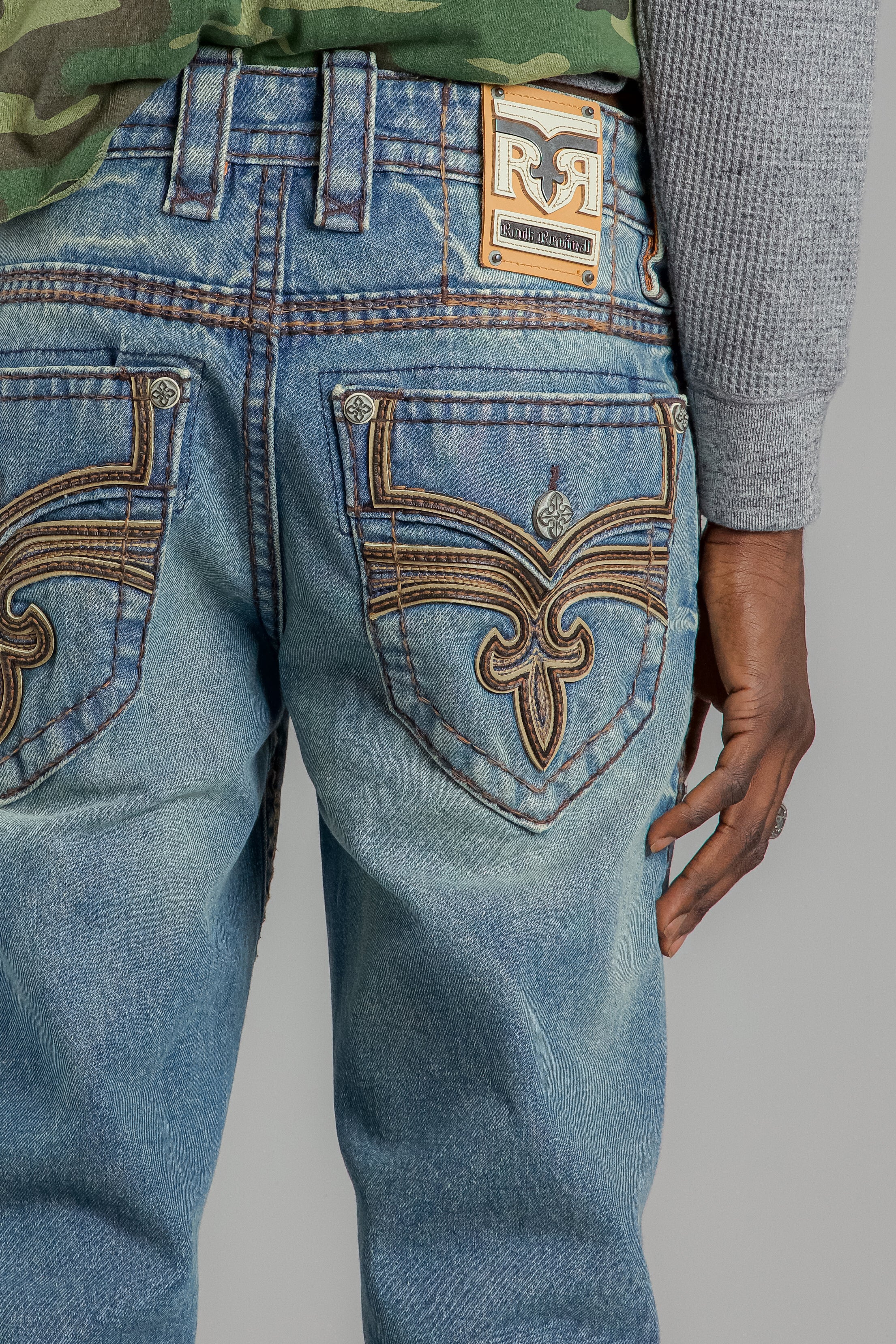 Wes Straight Jeans Light Vintage Blue - Image 2