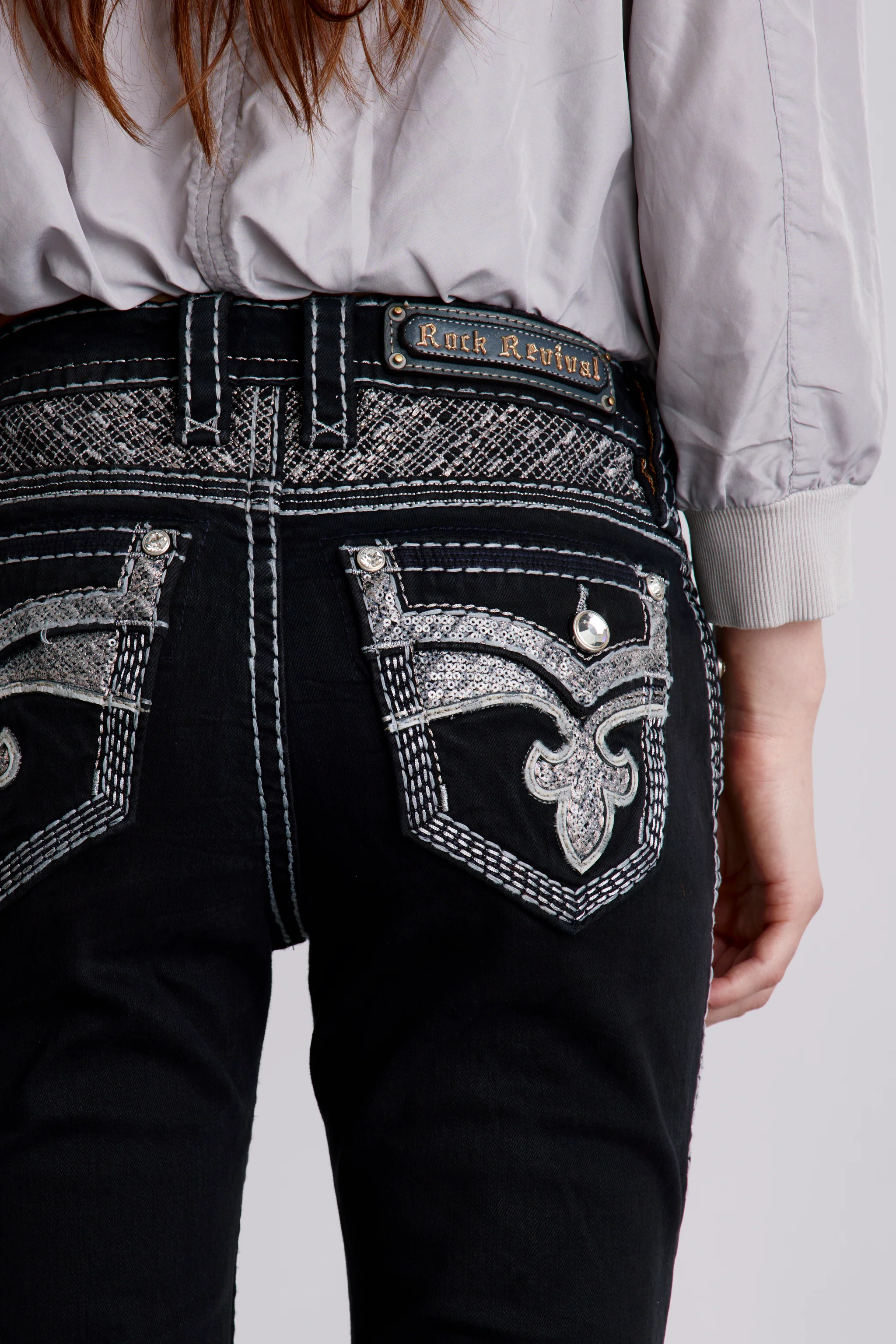 Yui Straight Jeans in Black - Image 3
