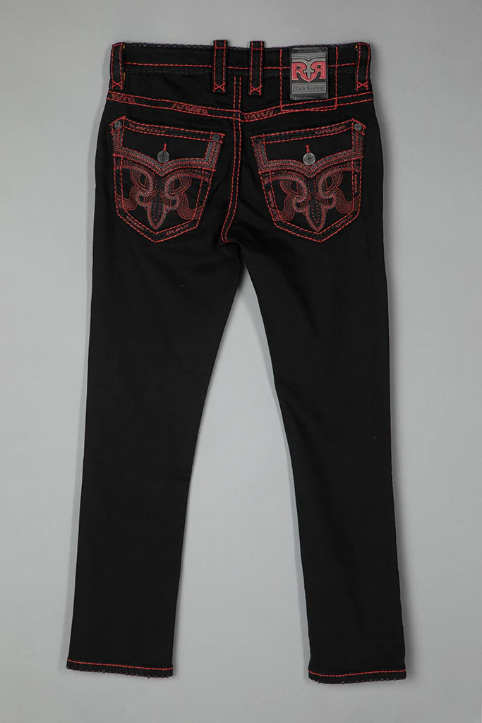 Zinfandel Alt Straight Jeans in Black - Image 10
