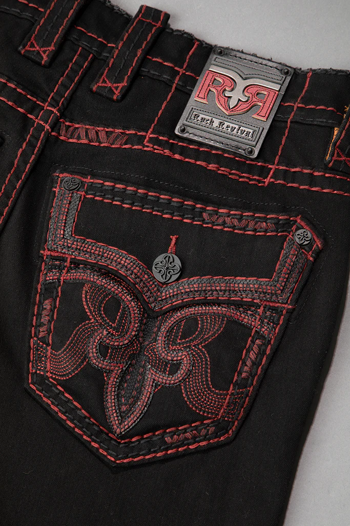 Zinfandel Alt Straight Jeans in Black - Image 12