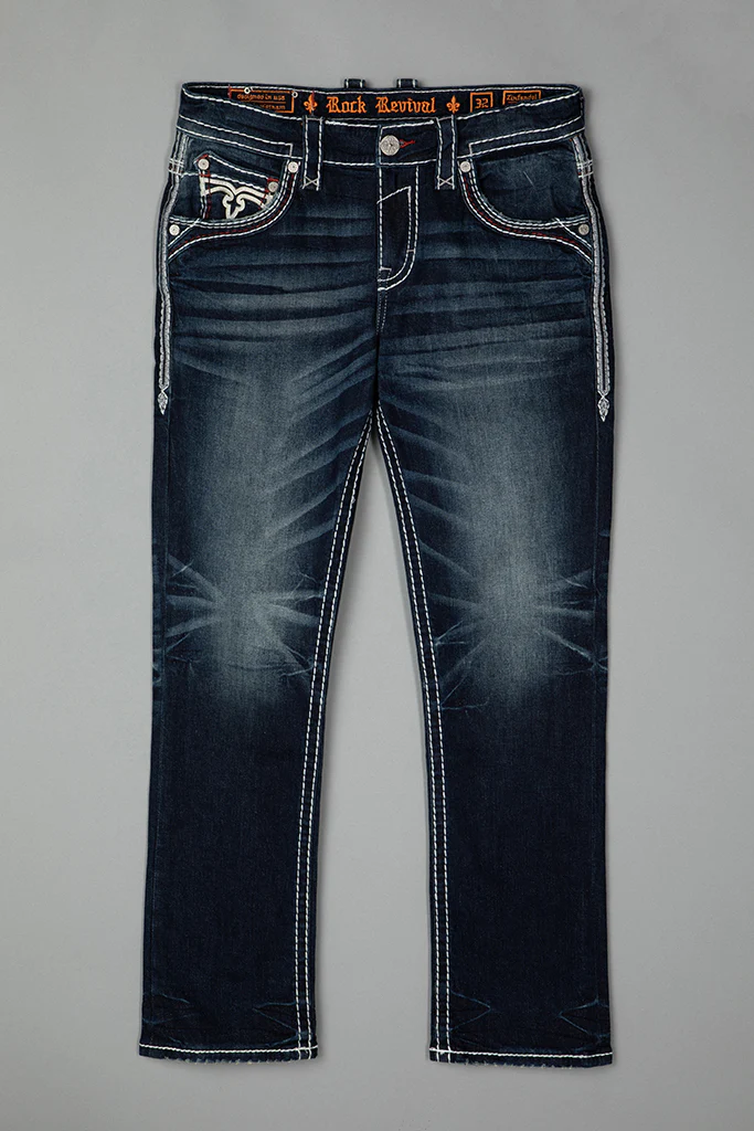 Zinfandel Straight Jeans in Dark Blue - Image 10