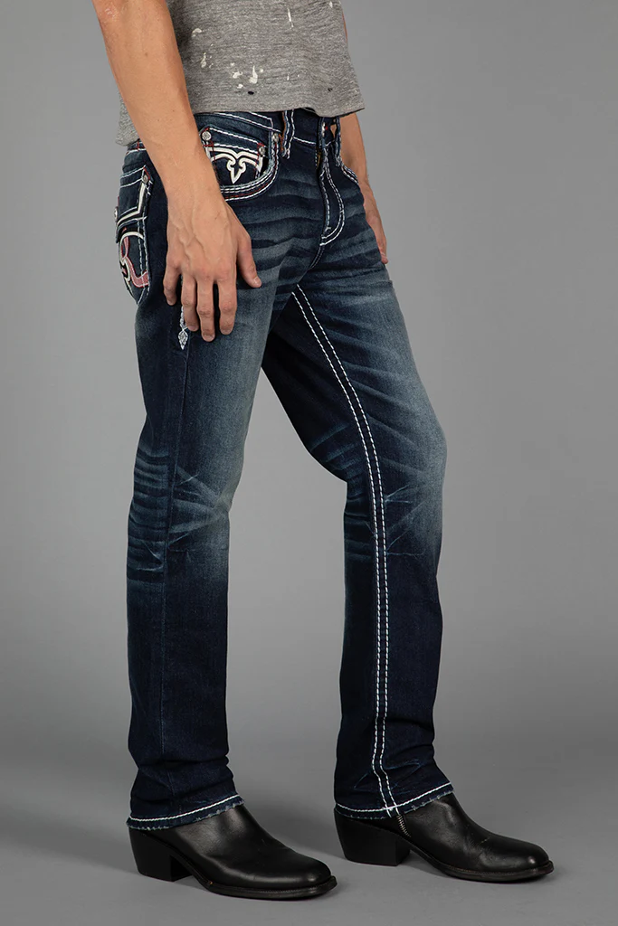 Zinfandel Straight Jeans in Dark Blue - Image 7
